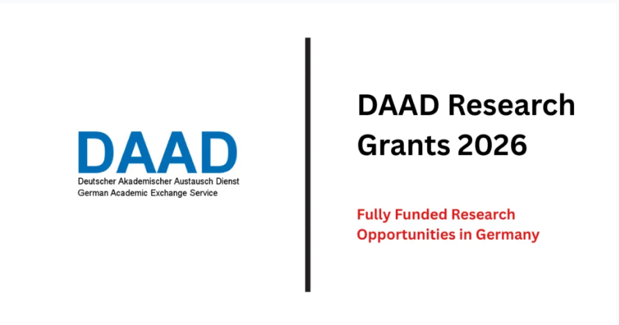 DAAD Research Grants in Germany 2026 – Fully Funded for PhD & Postdocs