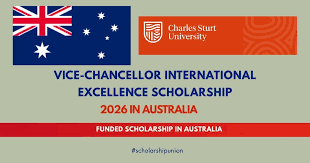 50% Tuition Scholarship in Australia 2026 | Charles Sturt Vice-Chancellor International Excellence Scholarship